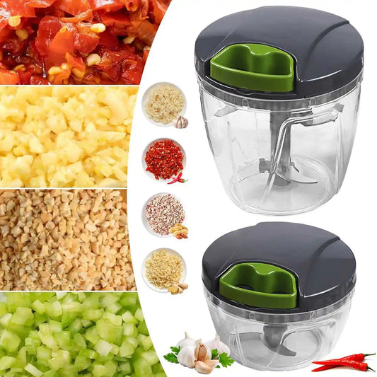 600/1000ml Manual Food Chopper
