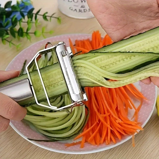 2in1 Stainless Steel Potato Cucumber Carrot Grater Peeler Vegetables Fruit Peeler Vegetable Slicer High Quality Kitchen Tool
